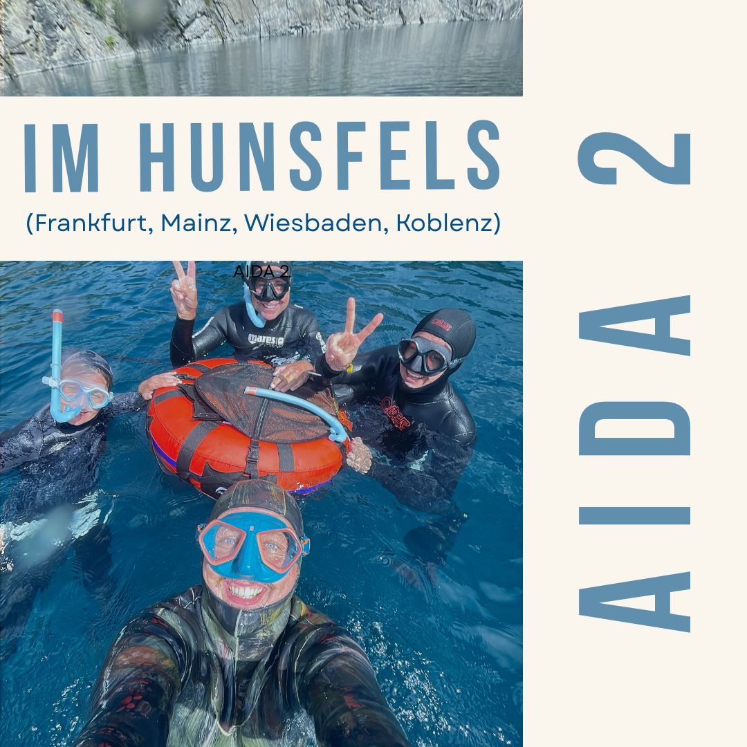 AIDA 2 Freedivingkurs für Beginner bei Frankfurt