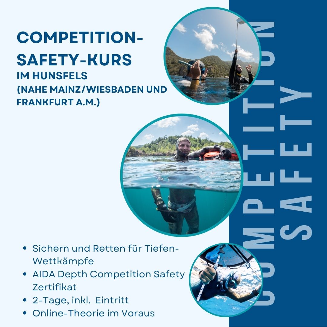 AIDA Safety Kurs Freediving Frankfurt