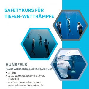 30.05.2026 & 31.05.2026 AIDA Depth Competition Safety Kurs (Hunsfels)