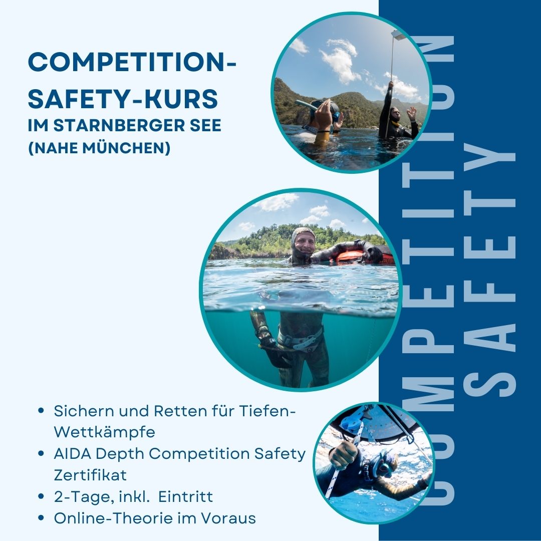 Safetykurs Freediving nahe München