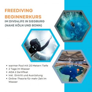 AIDA 2 Freediving Beginnerkurs bei Köln