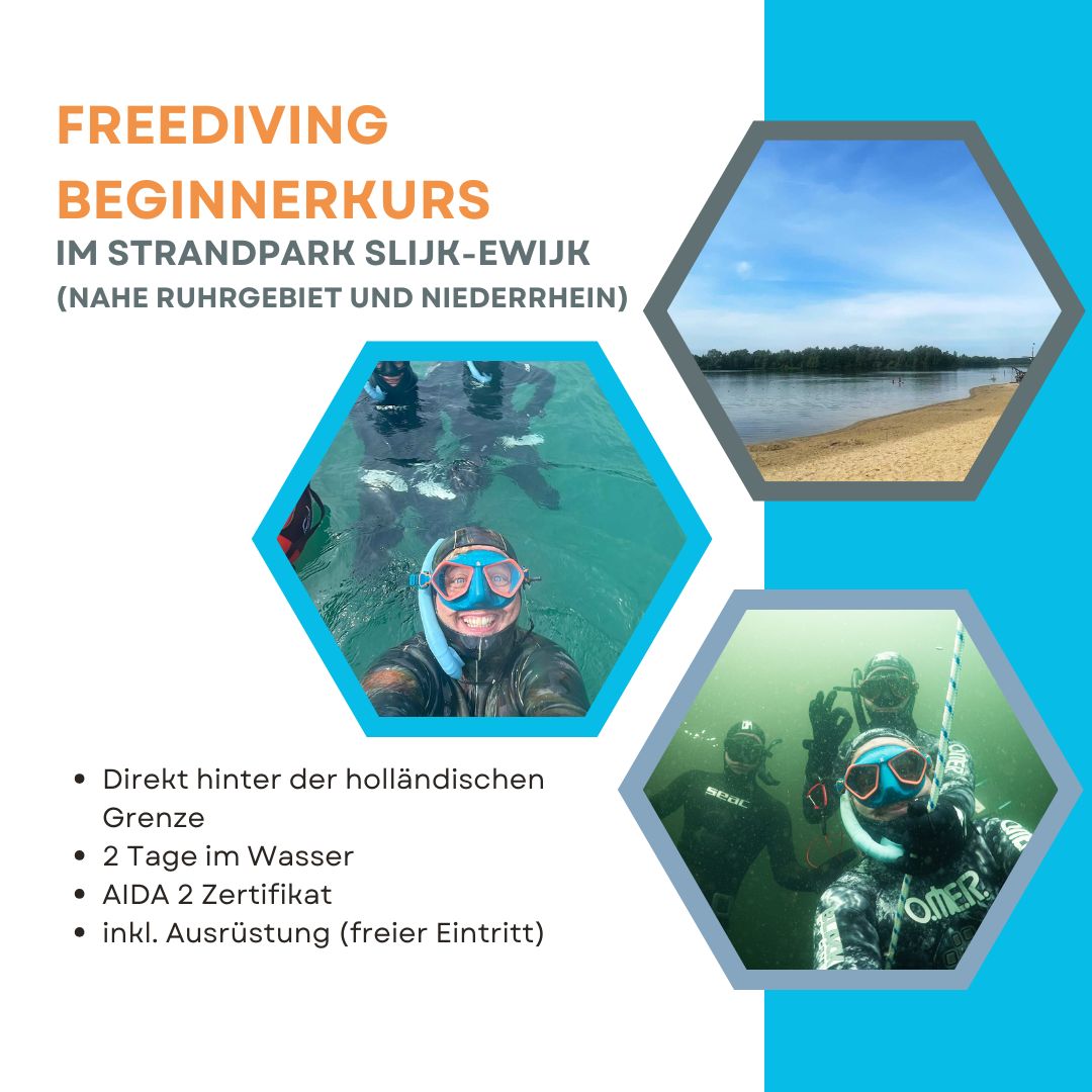 AIDA 2 Beginnerkurs am Niederrhein und Ruhrgebiet